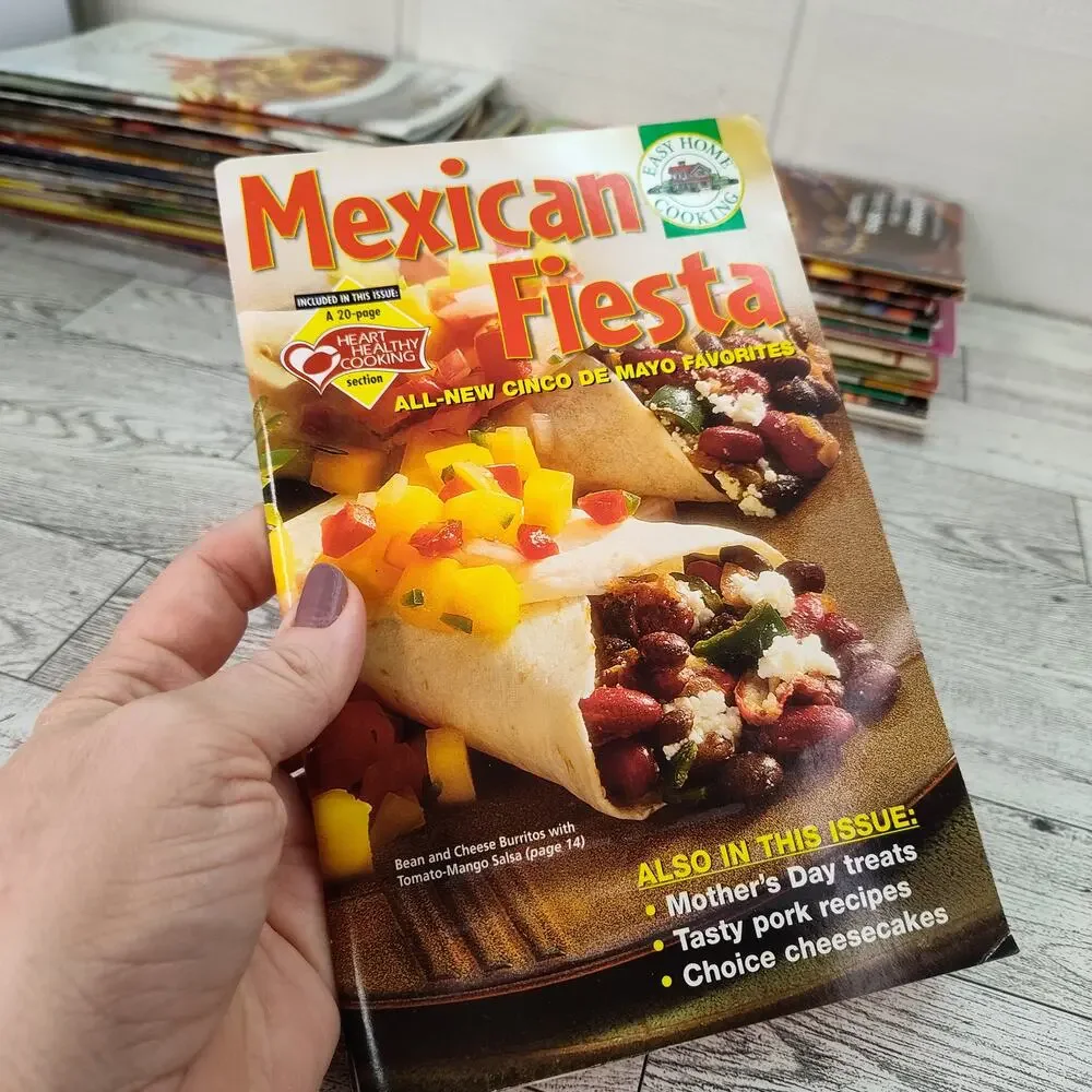 Mexican Fiesta Easy Home Cooking‎ Magazine Cookbook Booklet Recipes 2005